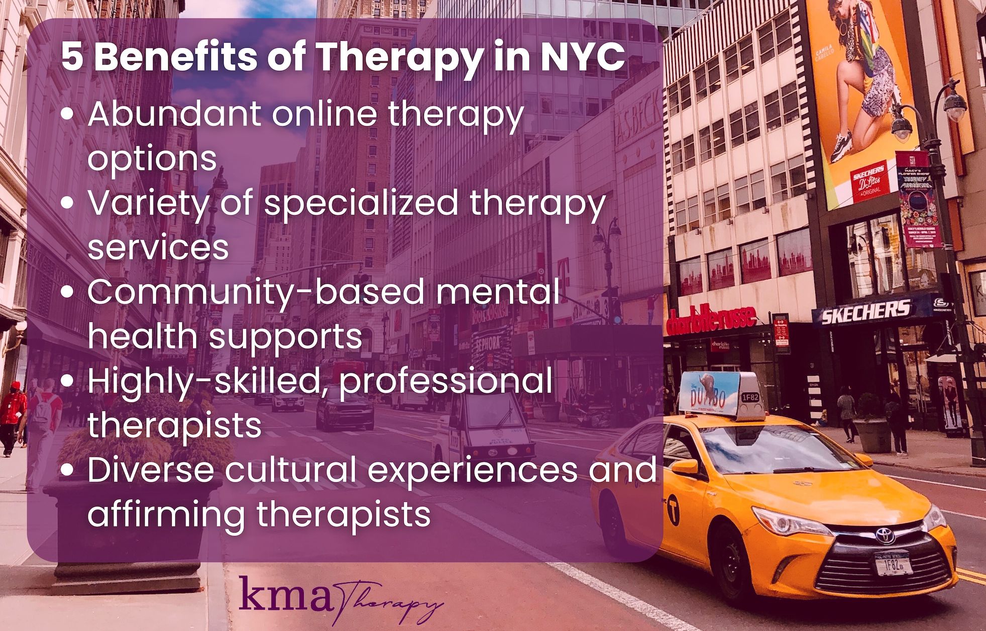 5 Benefits of Seeking Therapy in New York City